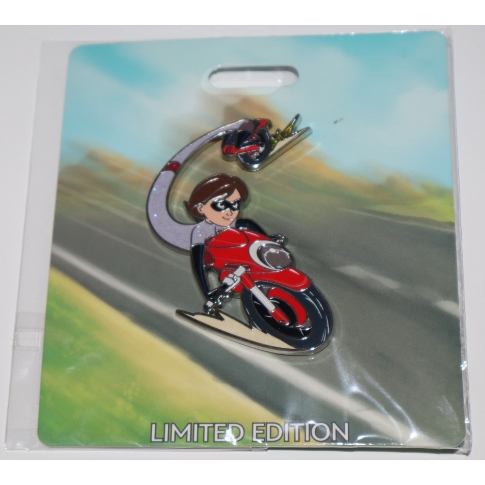 Disney D23 2025 Grand Prix Elastigirl Limited Edition LE300 Pin MOG WDI NEW